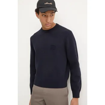 Pánský svetr Vlněný svetr Nanushka STONO NM24PFSW00357 námořnická modř 59X, vel. M