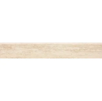 Dlažba RAKO Sokl Rako Alba béžová struktura pololesk rektifikovaný 7x60 DSKS3731 DSKS3731