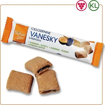 VANESKY 65g celozrnné sušienky cena za kartonové balení (Kartonové balení : 24 ks)