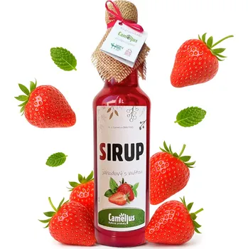 Sirup Camellus Klasik Jahodový s mátou 0,5l Sirup Camellus Klasik Jahodový s mátou 0,5l