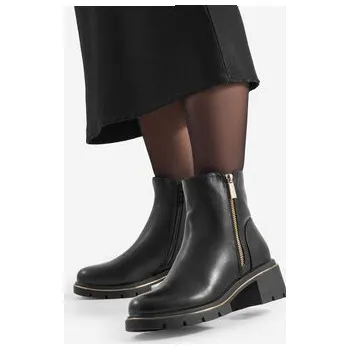 Dámské kozačky Polokozačky Jenny Fairy HY58957-2 Černá 38