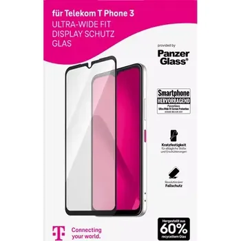 Telefonní příslušenství PanzerGlass Tvrzené sklo pro T Phone 3 čirá (DTAG40067)