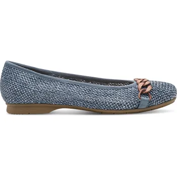 Dámská obuv Dámské baleríny šíře H JANA 8-22171-41 802 modré #Velikost: 38