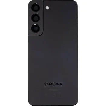 Náhradní díl pro mobilní telefon Samsung S901B Samsung Galaxy S22 Náhradní kryt baterie Phantom Black (Service Pack - originální díl)