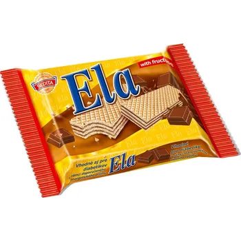 Sedita Ela Oplatky kakaové s fruktózou 40g cena za kartonové balení (Kartonové balení : 36 ks)