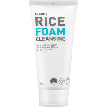 Čistící pěna s rýžovými extrakty - Skinmiso Rice Foam Cleansing