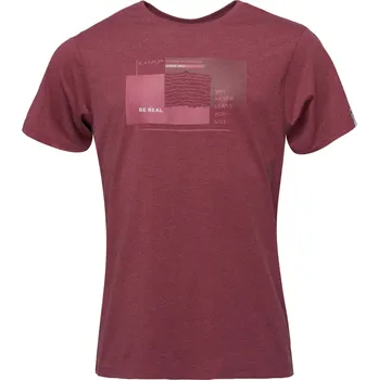 Pánské tričko Pánské triko Loap Bohem Velikost: M / Barva: vínová