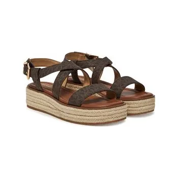 Dámské baleríny Espadrilky MICHAEL Michael Kors Lynn 40S5LYFS1B Hnědá 37