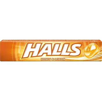 Bonbon HALLS Honey Lemon 33,5g cena za kartonové balení (Kartonové balení : 20 ks)