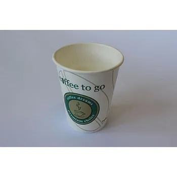 Jednorázové nádobí Papírový kelímek 200ml s potiskem coffee