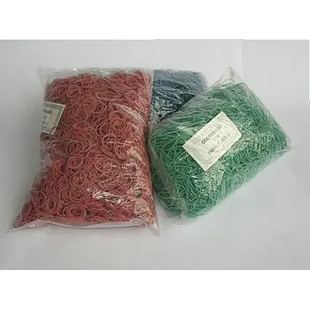 Gumičky 60 mm, bal. 1 kg - červené