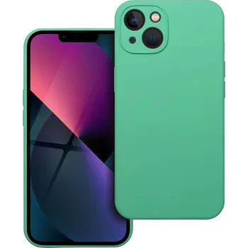 Náhradní kryt pro mobilní telefon Kryt Case Silicone 2mm iPhone 13 Mint