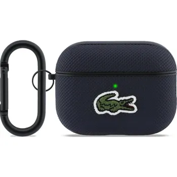 Náhradní díl pro mobilní telefon Lacoste Petit Pique Croc Logo Patch pouzdro pro AirPods Pro 3 Blue