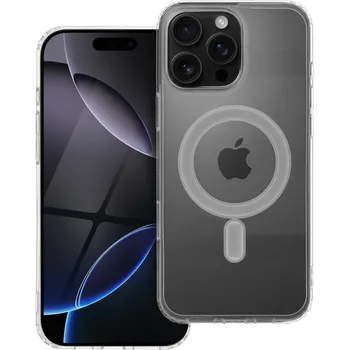 Náhradní kryt pro mobilní telefon Kryt Clear Mag Cover (Mid) Case s Magsafe iPhone 16 Pro Max průsvitný