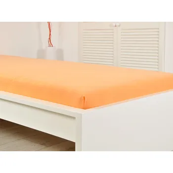 Prostěradlo B.E.S. - Petrovice, s.r.o. Prostěradlo Froté IDEAL - Lososová Rozměr: 160 x 200