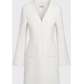 Dámské šaty MARI PRETI Koktejlové šaty Charm Bílá Regular Fit S