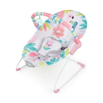 Dětské chodítko BRIGHT STARTS Lehátko vibrující Flamingo Vibes ™ 0m +, do 9kg