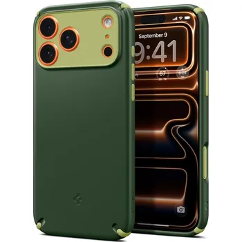 Náhradní díl pro mobilní telefon Kryt Spigen Nano Pop Hybrid Mag Magsafe iPhone 17 Pro Avo Green