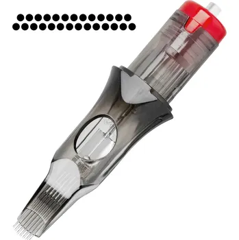 Tetovací jehla ACTIVESHOP Tetovací náplň El Cartel V2 - 0,30 27RM MediumTaper 10ks.