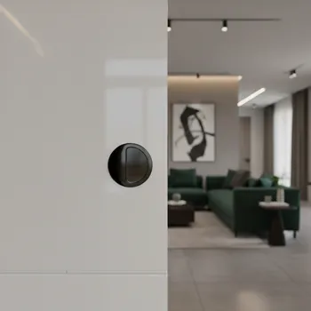 Nábytkové kování Interex Úchytka pro frézování TARRA / Černá matná