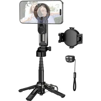 Live Stand Hoco With Magnetic And Universal Hilder With Remote Control K27 Pro Czarny