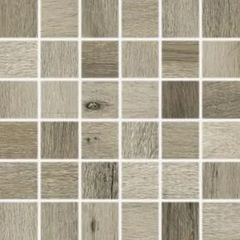 Obklad RAKO Mozaika Rako Saloon tmavě hnědá mat rektifikovaná 30x30 DDM05748 DDM05748