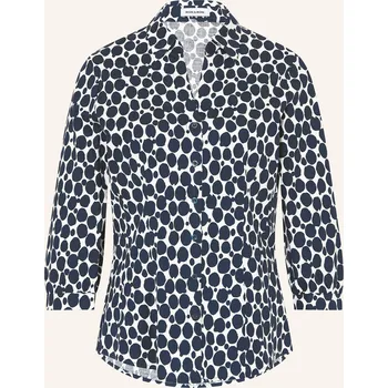 Dámská halenka More & More Dámská Blůza S 3/4 Rukávem, tmavě modrá / bílá, 36