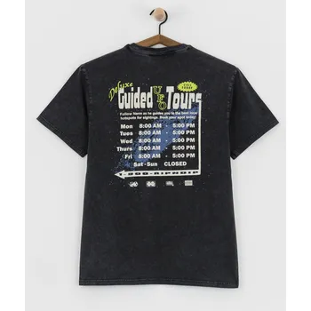 Pánské tričko RipNDip Ufo Tours (black vintage wash) M, černá