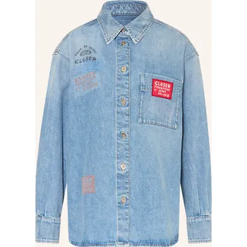 Dámská halenka Closed Dámská Džínová Košile, tmavě modrá, 36