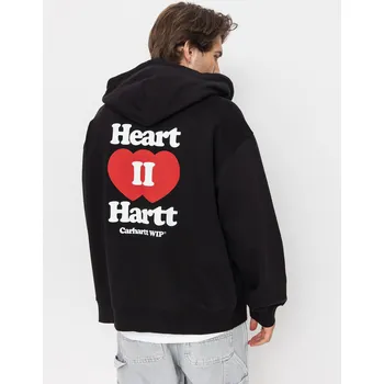 Pánská mikina Carhartt WIP Heart II Hartt ZHD (black) L, černá