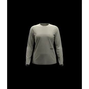 Ortovox 185 Merino Patch Long Sleeve Women's Barva: White Tea, Velikost: S