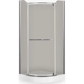 Roth Sprchový kout čtvrtkruh 80x80 cm Project N0268