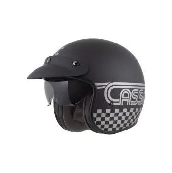 Auto-moto Moto přilba Cassida Oxygen Rondo 2.0 černá matná/stříbrná - XXL(63-64)