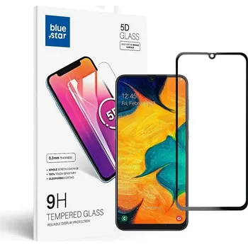 Náhradní díl pro mobilní telefon Ochranné tvrzené sklo - Samsung Galaxy A50 Full Face (Full Glue With Frame/Small Size) - Black