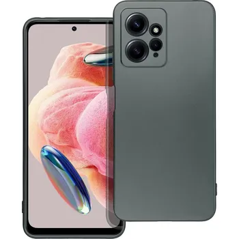 Náhradní kryt pro mobilní telefon Kryt Metallic Case Xiaomi Redmi Note 12 4G šedé