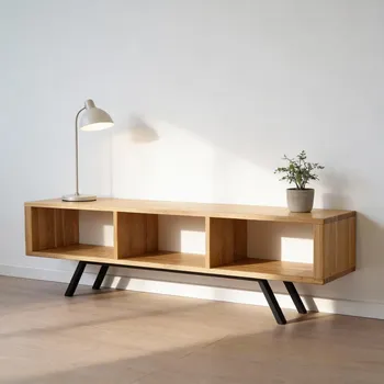 Televizní stolek TV stolek Alfa z dubového masivu