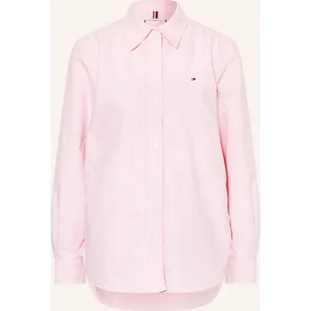 Dámská móda Tommy Hilfiger Dámská Košilová Halenka, bílá / růžová, 42