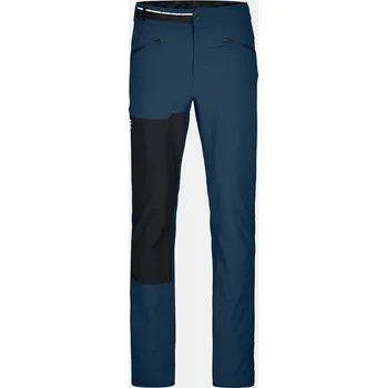 Snowboardové kalhoty Pánské kalhoty Ortovox Brenta Pants M Velikost: M / Barva: modrá/černá