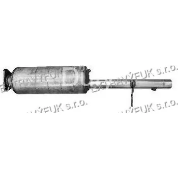 Výfukový systém Iveco Daily VI 3.0D Montážní katalyzátor výfuku 1080434-1