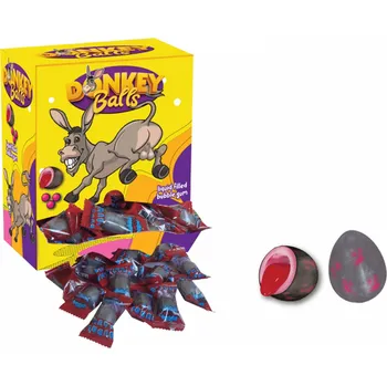 Bonbon Duhový štětec lízátko ovocné 45g cena za kartonové balení (Kartonové balení : 12 ks)