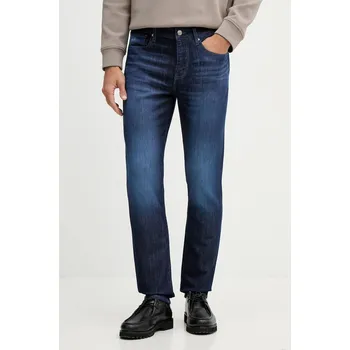 Pánské džíny Džíny Armani Exchange XM000070.AF14368.NOS námořnická modř 59J, vel. 33