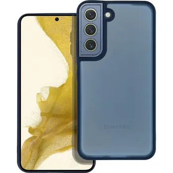 Náhradní díl pro mobilní telefon Kryt Variete Case Samsung Galaxy S22 tmavě modrý