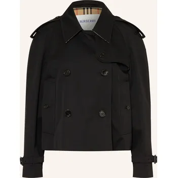 Dámský kabát Burberry Trenchcoat Haltye, černá
