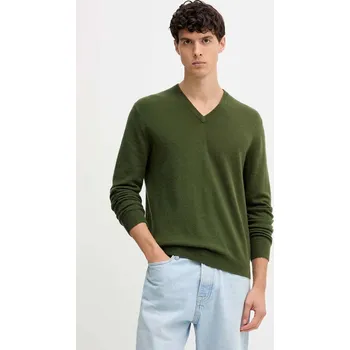 Dámský svetr Vlněný svetr United Colors of Benetton 1002U4407 zelená 78X, vel. M