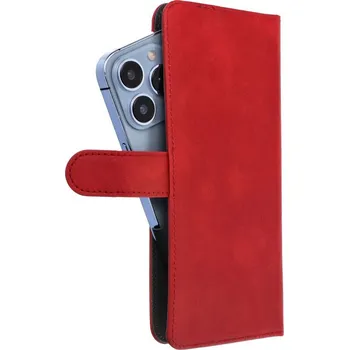 Náhradní díl pro mobilní telefon Kryt Universal Book Case Common Size Xl Samsung Galaxy A12 / A13 4G / A34 5G / A02S / Xiaomi Redmi 12 4G / 12C / Note 12 4G / 12 Pro 5G Oppo A53S / A72 / A92 Red