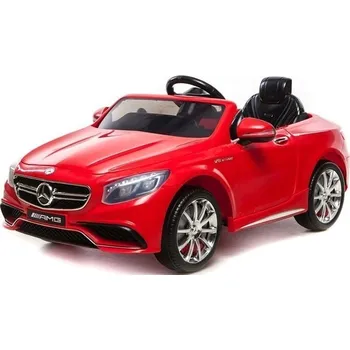 Dětské elektrovozidlo Mamido Elektrické autíčko Mercedes S63 AMG červené