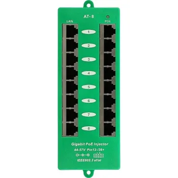 POE-PAN8-GBATF 802.3af/at GB stíněný 8port Poe