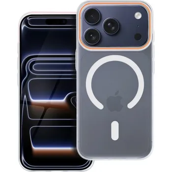 Náhradní kryt pro mobilní telefon Kryt Go Orange s MagSafe Oppo Reno Reno 14F Průsvitný