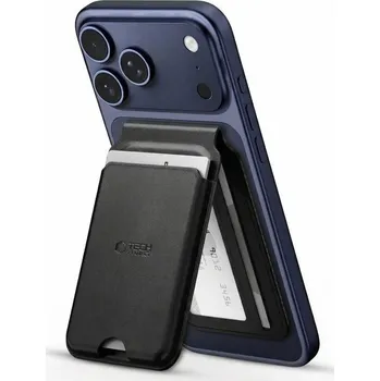 Obal Tech-Protect Magwallet Stand Magsafe Univerzální magnetické pouzdro na karty Black