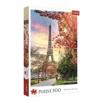 Puzzle Trefl Puzzle Eiffelova věž Paříž Bloom 500 dílků, věk: 12+